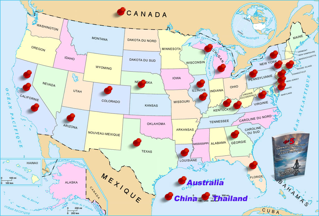 5 Gateways to Happiness Sales map